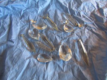 Lot Of 10 Teardrop & Icicle Prisms