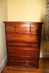 FOREST SOLID PINE HIGHBOY 5 DRAWER DRESSER