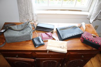 Collection Of Purses And Wallets