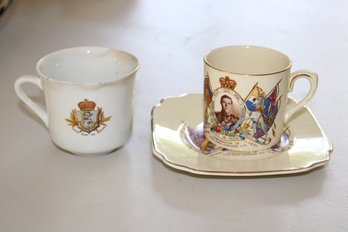 Coronation Of The King Cups And Plate