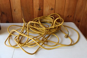 Yellow Extenstion Cord - Works