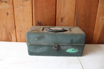 Sears & Roebuck Fishing Box And Tackle