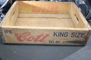 Wooden Cott Soda Crate