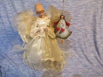 Angel Tree Toppper And Ornament