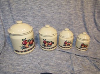 Furit Themed Canisters