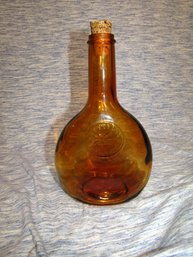 Vintage Orange Glass Wheaton Glassboro Bottle