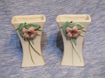 2 Vintage Ceramic Vases