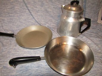 Pans And Coffe Pot