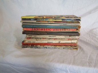 Collection Of Vintage Sci Fi Magazines - Science Digest Galaxy