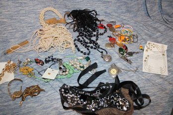 Assortment Of Costume Jewelry