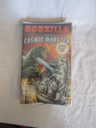 Unopened Godzilla Vs Cosmic Monster VHS Tape