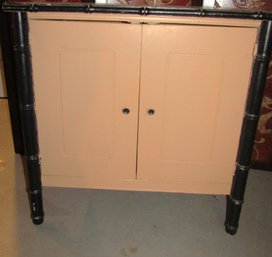 Painted Wood Cabinet