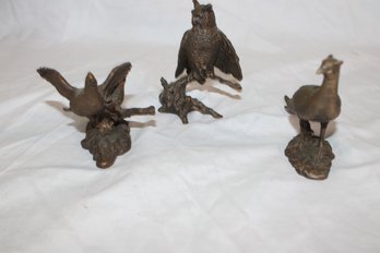 Miniature Metal Animal Figurines