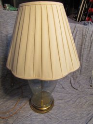 Large Glass Table Lamp