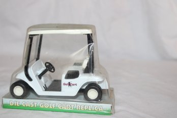 Die Cast Golf Cart Replica