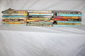 Collection Of Sci Fi Soft Cover Books - Dell Ace