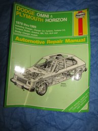 1978-89 DODGE OMNI & PLYMOUTH HORIZON REPAIR MANUAL