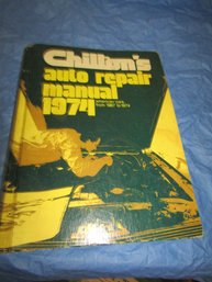 CHOILTONS AUTO REPAIR MANUAL 1974