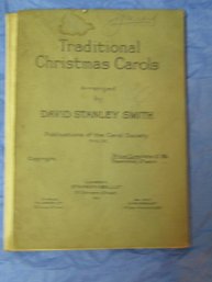 TRADITIONAL CHRISTMAS CAROLS DAVID STANLEY SMITH