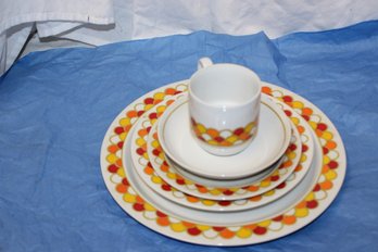 GEORGE BRIARD CAROUSEL CHINA  PLACE SETTING