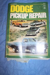 PETERSENS DODGE PICK UP REPAIR BOOK