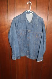 Mens Size 44 Large Jean Jacket