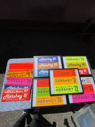 Vintage Lot Hershey PA Car Meet Bumper Stickers