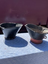 2 Ash Scuttle Buckets