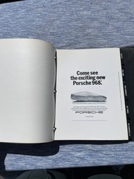 Porsche Dealership Salesman Showroom Catalog