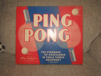 NEW PARKER BROS PING PONG TABLE TENNIS