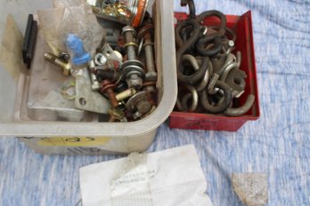 HOOKS, NUTS AND BOLTS LOT