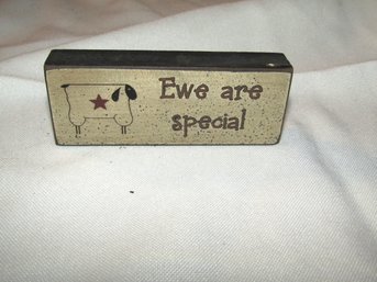 'Ewe Are Special' Shelf Sitter