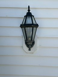 2 OUTDOOR WALL MOUNTED 15' LANTERNS