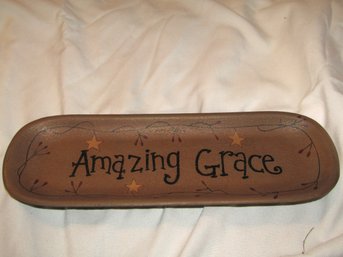 Donna White ' Amazing Grace' Oval Sign
