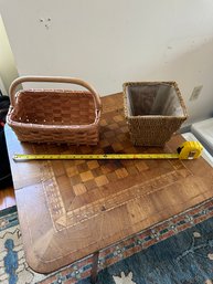 2 SMALL BASKETS