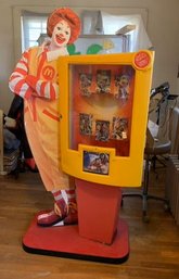 Vinatge Ronald McDonald Happy Meal Toy Display - With Spy Kids Toys