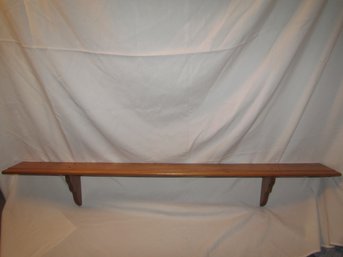 51' WOOD SHELF