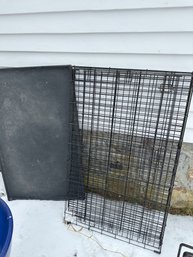 2 Dog Crates - Large & Small