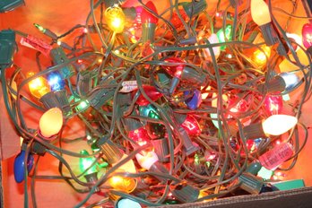 Assortment Of Christmas Lights - Working