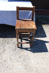 Small Wooden Wood Chair