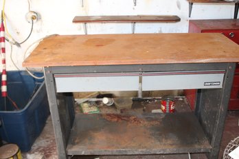 CRAFTSMAN STORAGE WORK BENCH TABLE