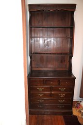 2 PIECE ETHAN ALLEN HUTCH WITH DRAWERS