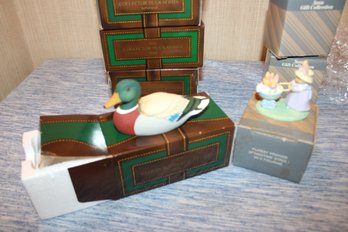 AVON COLLECTIBLE LOT - DUCKS & BUNNIES - NOS