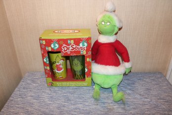 GRINCH LOT - CUPS AND PLUSH