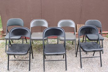 7 Folding Chairs