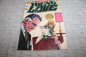 DC Romance Comic Book  Young Love  12 Cent