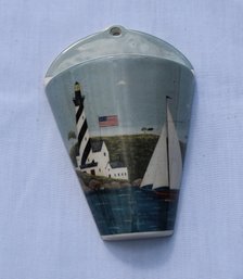 WARREN KIMBLE SAILBOAT WALL POCKET