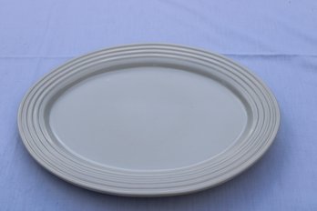 Oval Pampered Chef Stoneware Platter