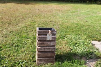 Made In Thailand Wood Planter