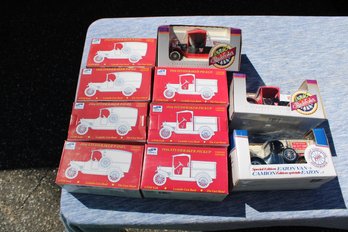 10 - STUDEBAKER DIE CAST CARS TRUCKS BANKS